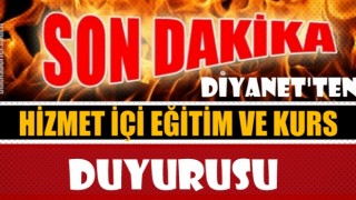 Diyanet'ten 'Hafızlığı Muhafaza' ve 'Tashih-i Huruf' kursu duyurusu