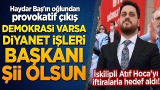 Demokrasi varsa Diyanet İşleri Başkanı Şii olsun!