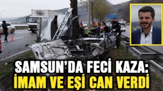 İmam Hatip ve öğretmen eşi trafik kazasında vefat etti