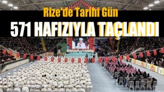 Rize’de bu yıl 571 hafız icazet aldı