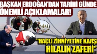 Cumhurbaşkanı Erdoğan, Çanakkale Zaferi’nin 107’nci yıldönümü törenine katıldı