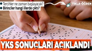 2022 YKS sonuçları açıklandı