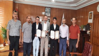 Termeli hafızlar belgelerini aldı