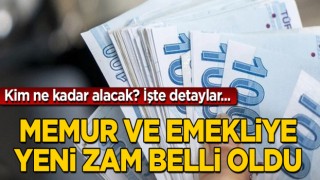 Memur ve emekliye yeni zam belli oldu! Kim ne kadar alacak?