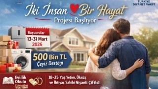 Diyanet ve TDV’den Yetim ve İhtiyaç Sahibi Gençlere Evlilik Desteği