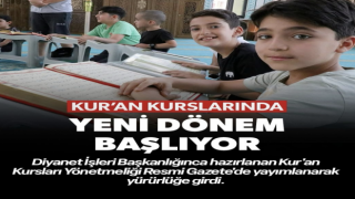 D.İ.B Kur'an Kursları Yönetmeliği Resmi Gazetede Yayımlandı