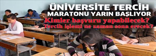 &#220;niversite tercih İşlemleri başladı!
