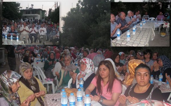 Mahalleli Kozağacı Cami bahçesinde İftar'da Buluştu