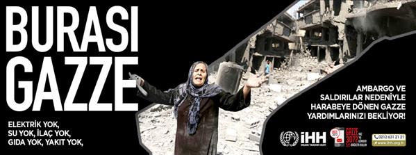 Ve Türkiye, Gazze için harekete geçti