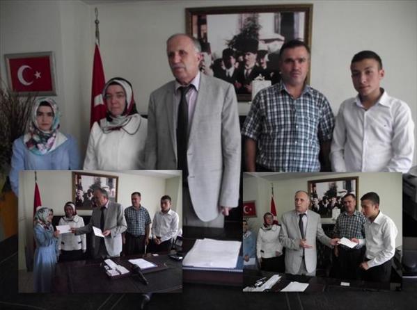 Final Yolcusu hafızlar Müftü Gevher'e Ziyaret