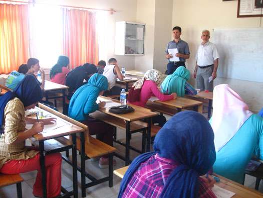 Serik'te Yaz Kur'an Kursu Öğrencileri yarıştı