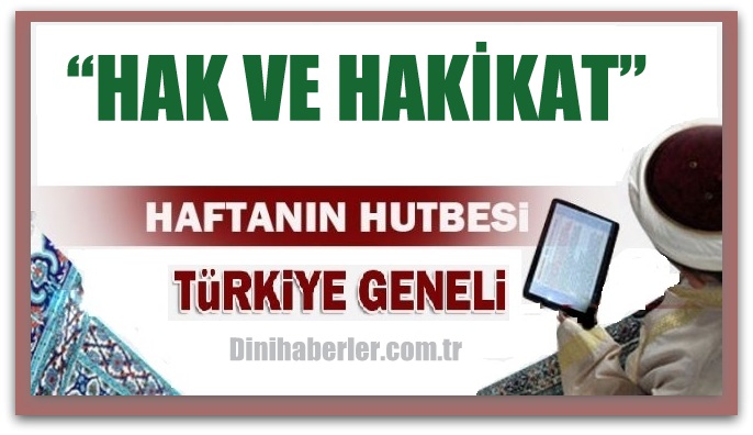 25.03.2016 Tarihli okunacak hutbe.. Turkiye Genel