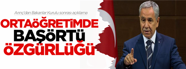 Orta&#246;ğretim Kurumlarında Baş&#246;rt&#252;s&#252; Yasağı Kalktı