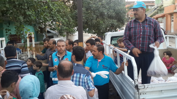 Türkiye Diyanet Vakfı Kırıkhan'da 455 Kurban Kesti