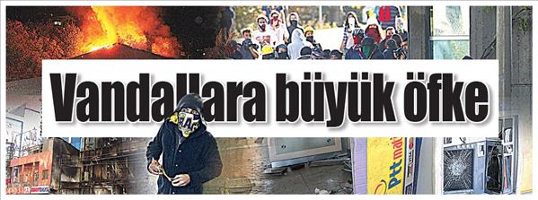 Vandallara büyük öfke