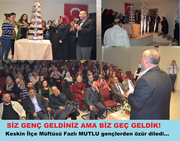 Keskin İlçe Müftülüğünce Cami Ve Din Görevlileri Haftası Nedeniyle Konferans