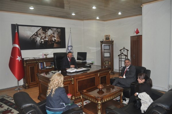 IĞDIR İL M&#220;FT&#220;L&#220;Ğ&#220;NE TEŞEKK&#220;R ZİYARETİ