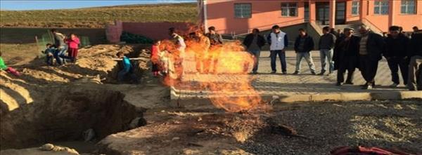 Su ararken gaz buldular!