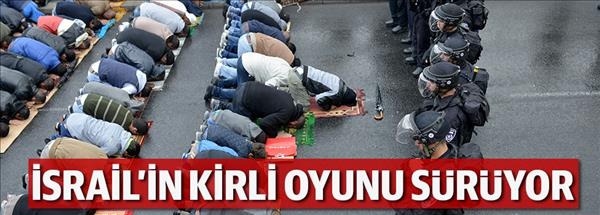 İsrail'in Mescid-i Aksa eziyeti!