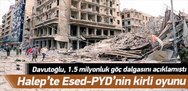 Halep'te Esed ve PYD'nin kirli işbirliği