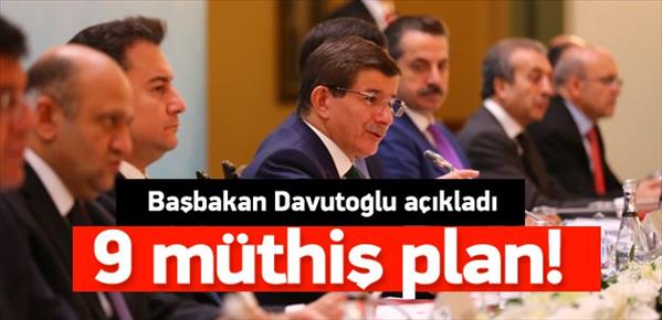 Ekonomiye 9 maddelik yeni eylem planı!