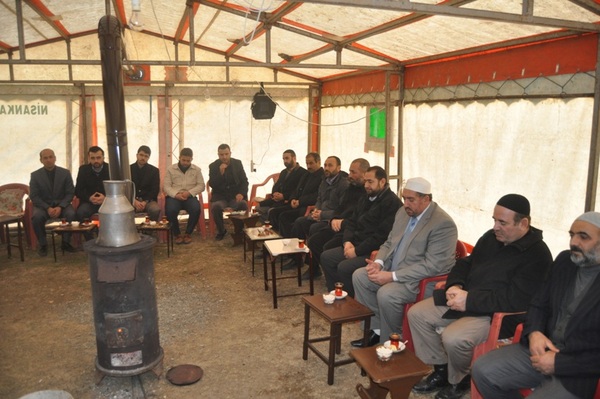 İl M&#252;ft&#252;s&#252; KULAZ, Personelini Kederli G&#252;n&#252;nde Yalnız Bırakmadı