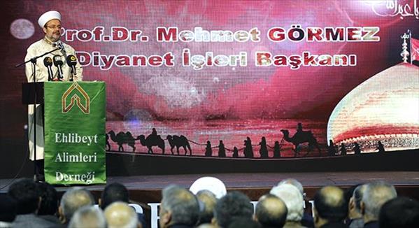 Başkan Görmez, 9. Uluslararası Erbain Merasimi