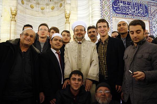 Diyanet İşleri Başkanı Görmez, Selimiye Camii’nde halka hutbe irad etti…