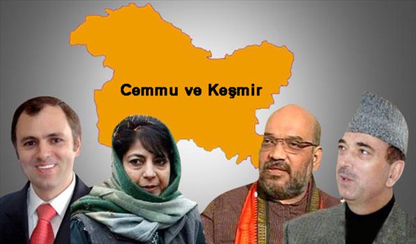 Keşmir&#39;de M&#252;sl&#252;manlar BJP ile g&#246;r&#252;şmelere başladı
