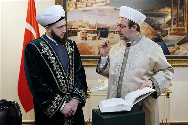 Tataristan Dini İdare Başkanlığından Diyanet e ziyaret