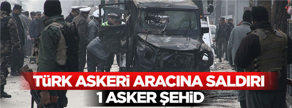 Türk askeri aracına saldırı 1 asker şehid