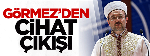 G&#246;rmez Şiddet cihat değildir