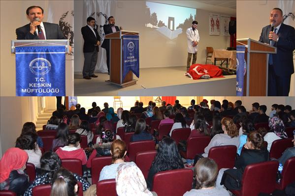Keskin İl&#231;e M&#252;ft&#252;l&#252;ğ&#252; &quot;&#199;anakkale Şehitleri&quot; Programı‏