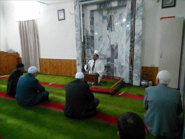 Aşağı kocayatak camiinde mahalleli Haatim ile birleşti