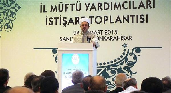 Diyanet İşleri Başkanı Görmez, il müftü yardımcılarıyla bir araya geldi…