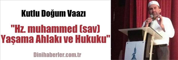 Kutlu Doğum Haftası Vaazı