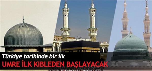 Kudüs bağlantılı Umre Cumhuriyet tarihinde bir ilk