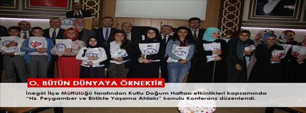 Müftü Canbey den Kutlu Doğumda Veda Konuşması