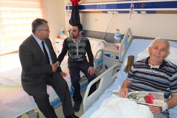 Sinop İl M&#252;ft&#252;l&#252;ğ&#252;nden Hasta Ziyareti