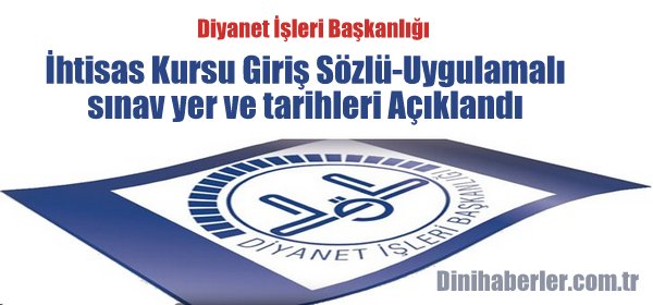 İhtisas Kursu Giriş Yerleri i&#231;in Tıklayınız
