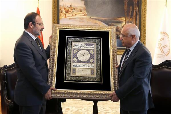 TBMM Başkanı Çiçek ten Diyanet’e veda ziyareti