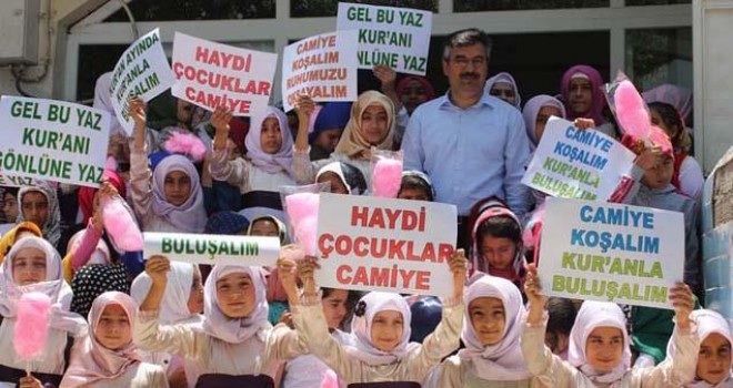 Güneydoğu'da binlerce çocuk Kur'an-ı Kerim ile buluştu