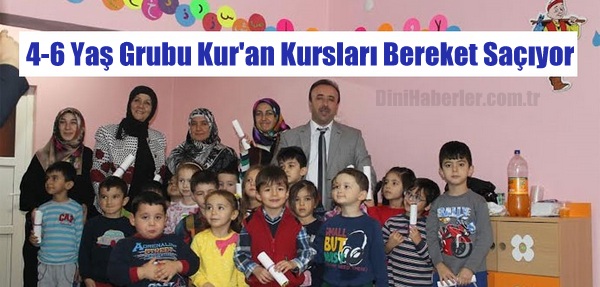 4-6 Yaş Grubu Kur\'an Kursları Bereket Saçıyor