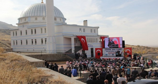 Develi Zöhre Ana Camii ve Kur'an Kursu Açıldı