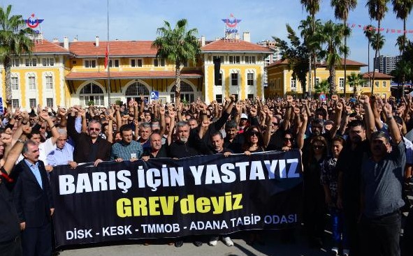 Ankara saldırısı yurt genelinde protesto ediliyor