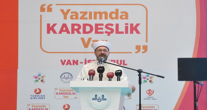 'Yazımda Kardeşlik Var' Van Yaz Kampının kapanış programı yapıldı