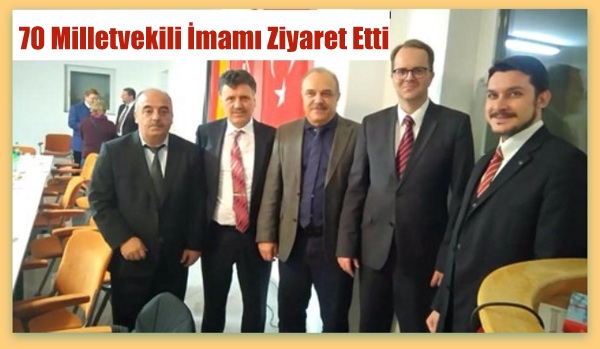 70 Milletvekili Hataylı İmamı Camide Ziyaret Etti