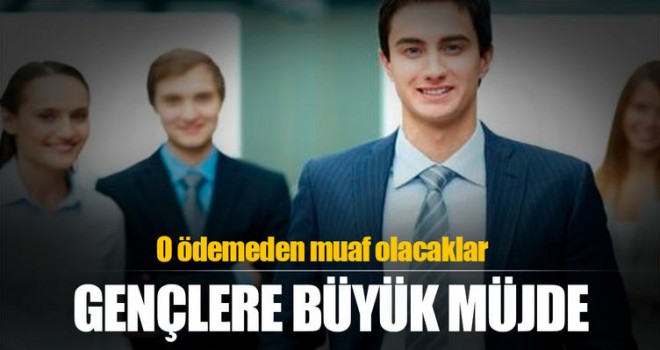 İş kuran gence 3 yıl vergi yok