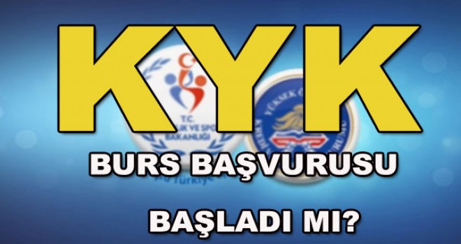 2017 KYK burs başvuruları ne zaman başlıyor?