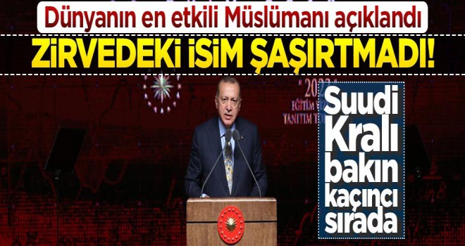 500 kişilik listenin zirvesinde... İşte dünyanın en etkili Müslümanı!